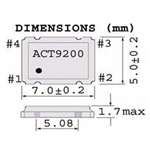 RV2500BBIHJPC-PF晶振,英國(guó)艾西迪ACT晶振,雙輸出有源晶振